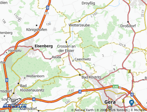 Mappa MICHELIN Silbitz - ViaMichelin