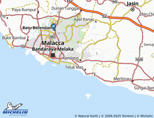 MICHELIN Kampung Pengkalan Ranggam map - ViaMichelin