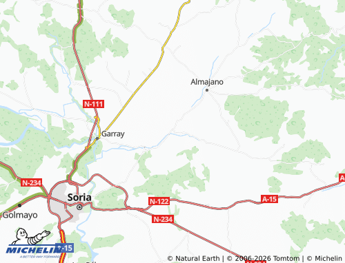 Mappa MICHELIN Renieblas - ViaMichelin