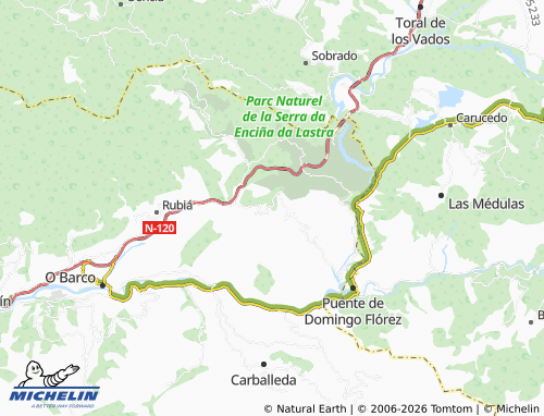 MICHELIN-Landkarte O Castelo - ViaMichelin