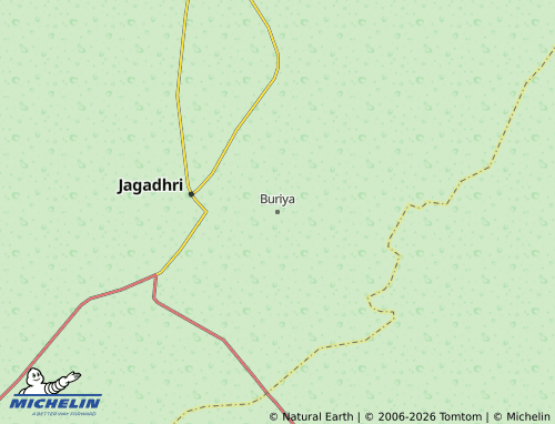 Carte MICHELIN Buriya - ViaMichelin