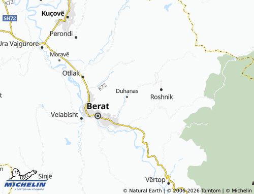 MICHELIN Duhanas map - ViaMichelin