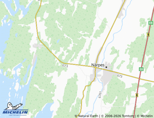 MICHELIN-Landkarte Råskogen - ViaMichelin