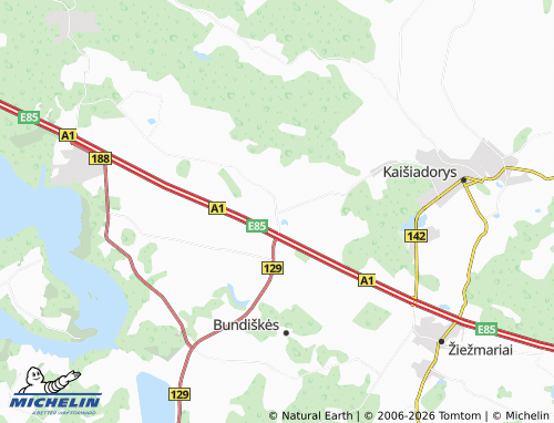 Mappa MICHELIN Antakalnis - ViaMichelin