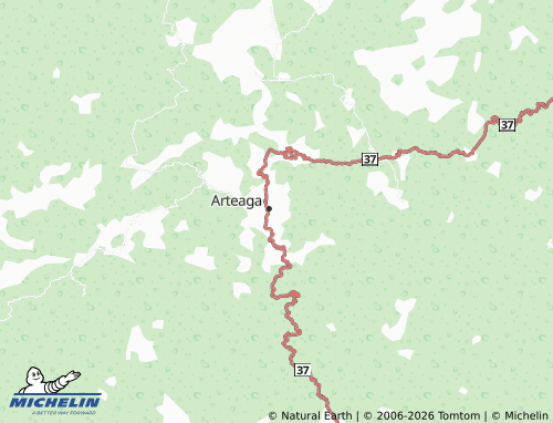 Mapa MICHELIN Del Riego - ViaMichelin