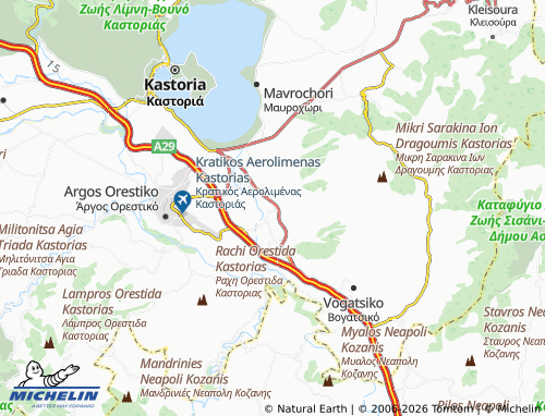 Carte MICHELIN Militsa - ViaMichelin