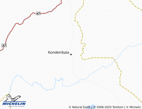 MICHELIN-Landkarte Kondembaia - ViaMichelin