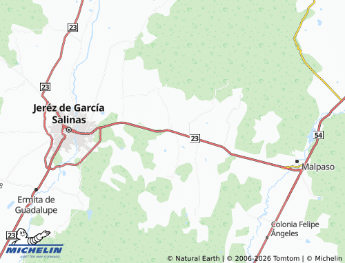 Mappa MICHELIN Encino Mocho - ViaMichelin