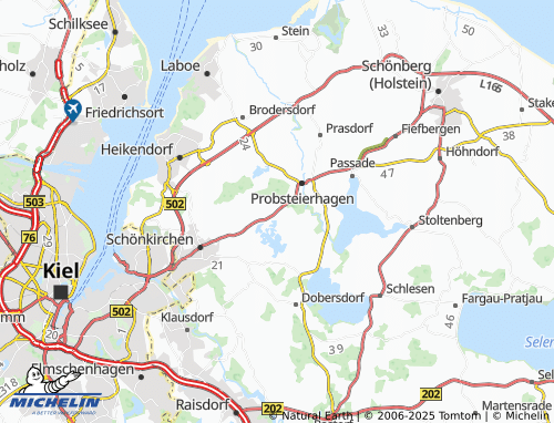 Carte MICHELIN Bokholt - ViaMichelin