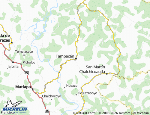 MICHELIN Guadalupe map - ViaMichelin