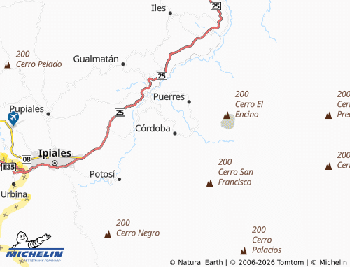 Mappa MICHELIN Córdoba - ViaMichelin