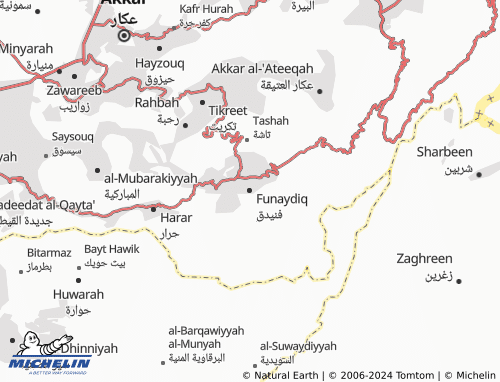 MICHELIN Fnaideq map - ViaMichelin