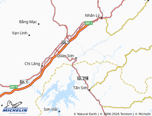 Kaart MICHELIN Quan Sơn - ViaMichelin