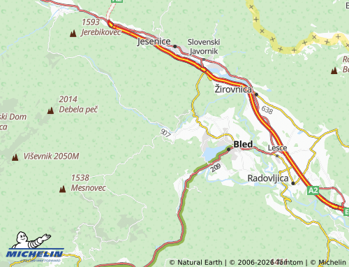 Mappa MICHELIN Krnica - ViaMichelin