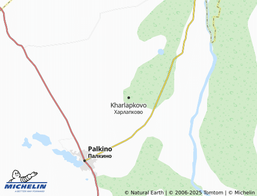 MICHELIN Kharlapkovo map - ViaMichelin
