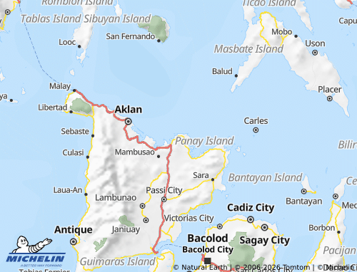 Mappa MICHELIN Capiz - ViaMichelin
