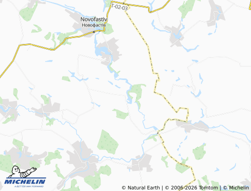 MICHELIN-Landkarte Skybyntsi - ViaMichelin