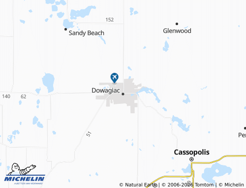 Mappa MICHELIN Dowagiac - ViaMichelin