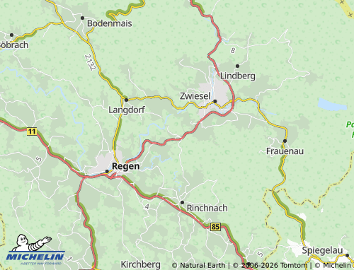 Mappa MICHELIN Dreieck - ViaMichelin