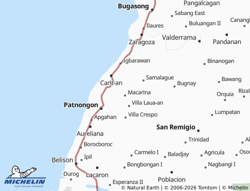 MICHELIN Macarina map - ViaMichelin
