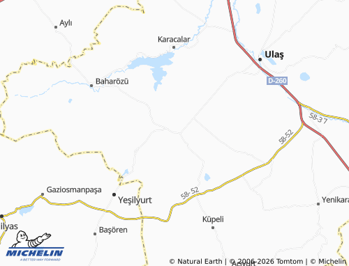 MICHELIN Kurtlukaya map - ViaMichelin