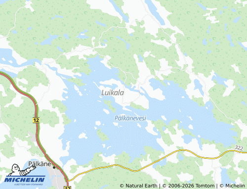 Kaart MICHELIN Luikala - ViaMichelin