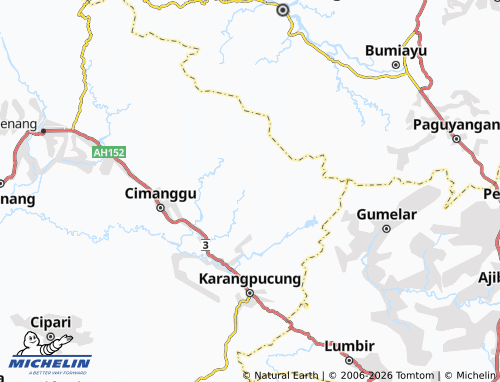 Carte MICHELIN Babakan - ViaMichelin