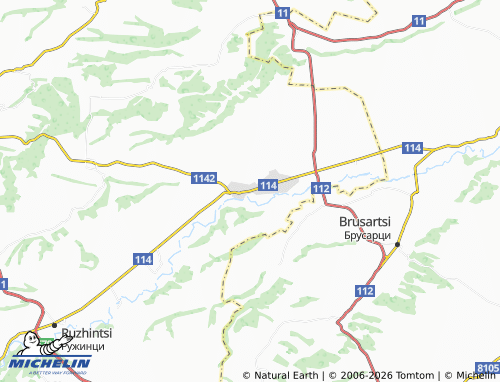 Mappa MICHELIN Drenovets - ViaMichelin