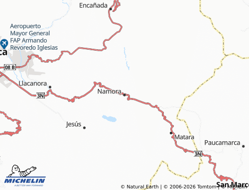 Mapa MICHELIN Namora - ViaMichelin