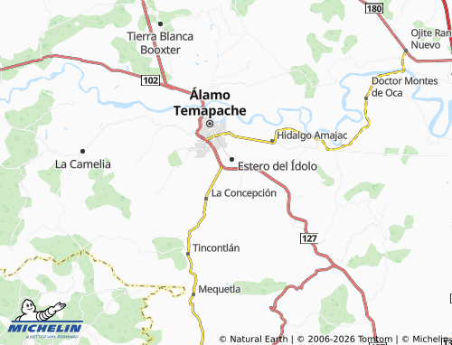 Mapa MICHELIN El Paraíso - ViaMichelin