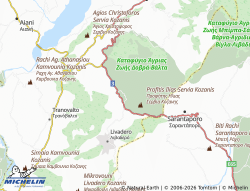 Carte MICHELIN Metaxas - ViaMichelin