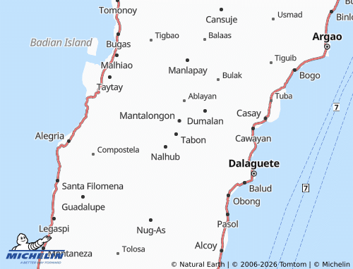 Mappa MICHELIN Tabon - ViaMichelin