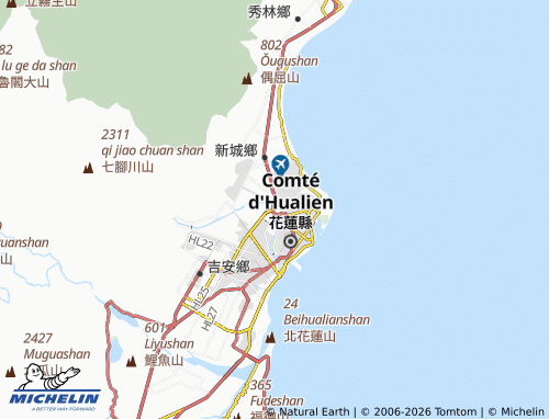 MICHELIN Jiasin map - ViaMichelin