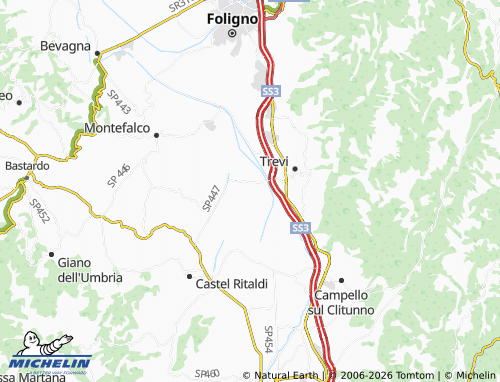 Mappa MICHELIN Cannaiola - ViaMichelin