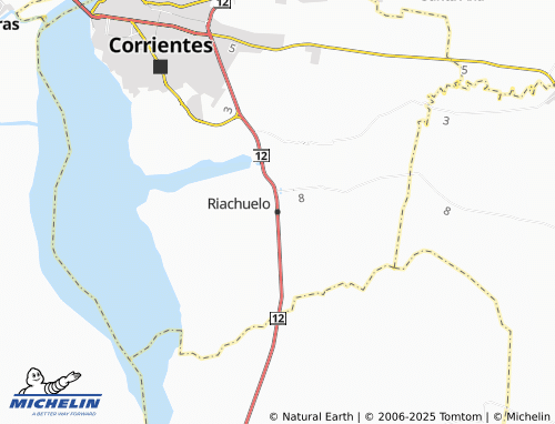 MICHELIN Riachuelo map - ViaMichelin