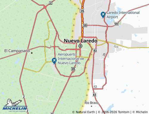 Mappa MICHELIN Patios del Ferrocarril - ViaMichelin