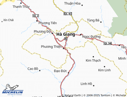 MICHELIN Phương Thiện map - ViaMichelin