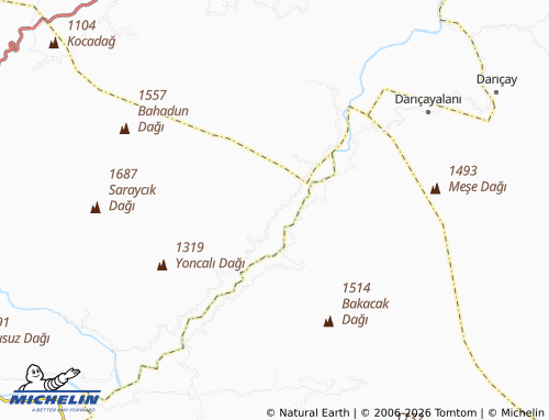 Mappa MICHELIN Sinanözü - ViaMichelin