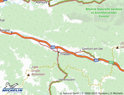 Carte MICHELIN Sonnberg - ViaMichelin