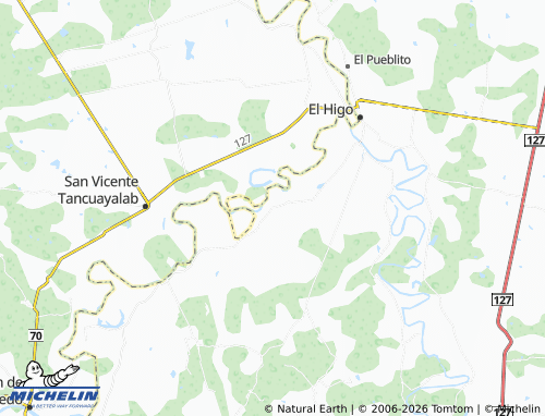 Mapa MICHELIN El Hoxton - ViaMichelin