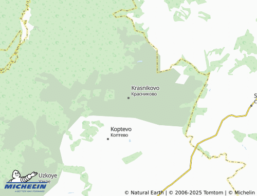 MICHELIN Krasnikovo map - ViaMichelin