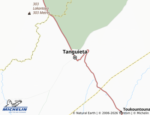 Mappa MICHELIN Tanguieta - ViaMichelin