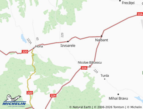 MICHELIN Iulia map - ViaMichelin