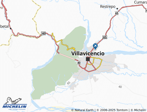 MICHELIN Mesetas map - ViaMichelin