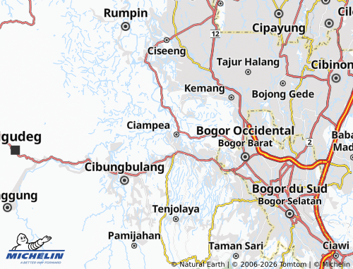 Mappa MICHELIN Ciampea - ViaMichelin