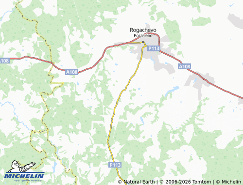 Carte MICHELIN Ivanovskoye - ViaMichelin