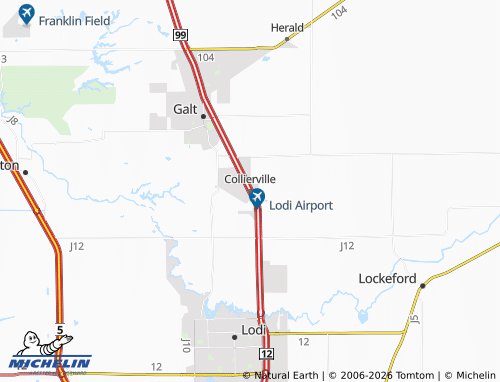 Mappa MICHELIN Collierville - ViaMichelin