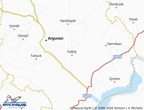 Mappa MICHELIN İsaköy - ViaMichelin