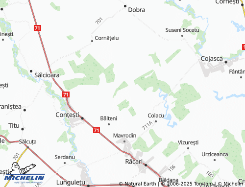 MICHELIN Mereni map - ViaMichelin