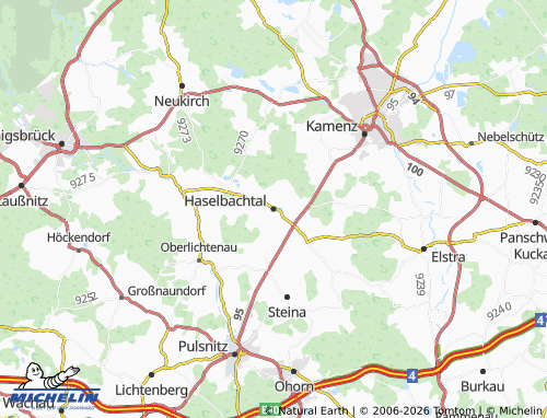 Mappa MICHELIN Haselbachtal - ViaMichelin